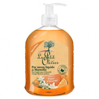 Le Petit Olivier - přírodní tekuté mýdlo Pomerančový květ 300 ml