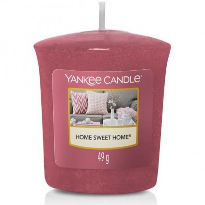 Yankee Candle - votivní svíčka Home Sweet Home (Ó sladký domove) 49g