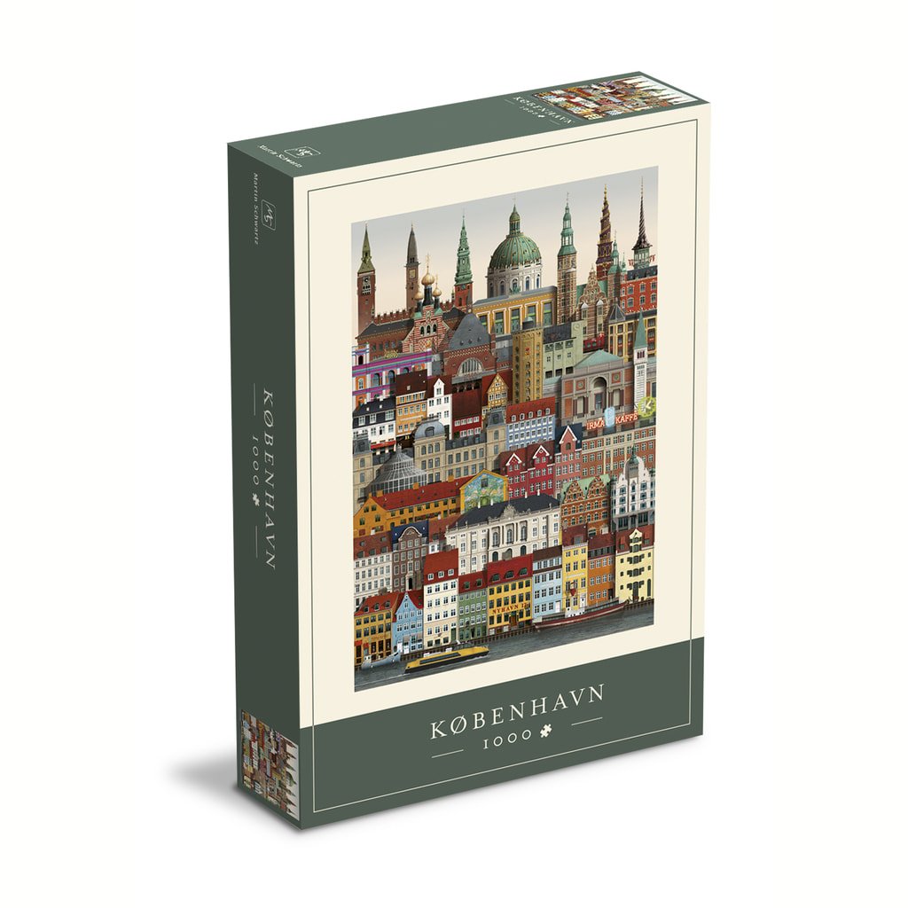 COPENHAGEN puzzle skládačka 1000 dílků
