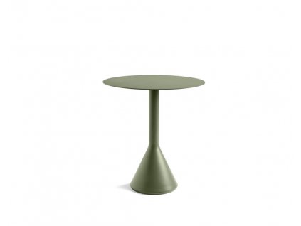 Hay PALISSADE CONE TABLE Ø70 - olive 01
