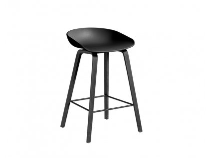 Barová židle Hay AAS 32 - nízká, černá 01