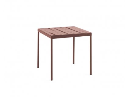 Hay BALCONY TABLE - L75, iron red 01