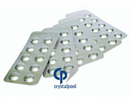 Tablety do bazénového testeru DPD 1 (volný chlor) baleno po 10 tab.
