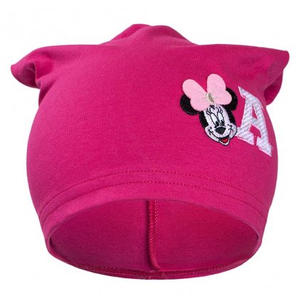 Jesenná detská čiapočka New Baby Minnie ružová 110 (4-5r)