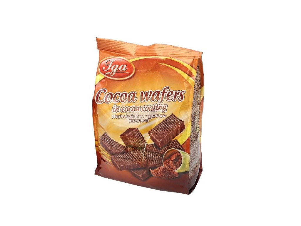 Iga mini kakaové dobošky v kakaovej povele v rodinnom balení-cukrovinky.sk