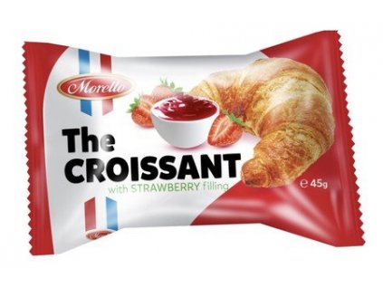 Lahodný jahodový croissant - cukrovinky.sk