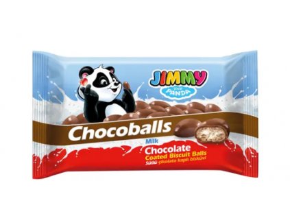 Chocoballs jimmy panda kokosové guličky obaľované v čokoláde www.cukrovinky.sk