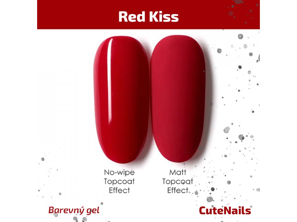 UV Gel True Color: Red Kiss - 8 ml
