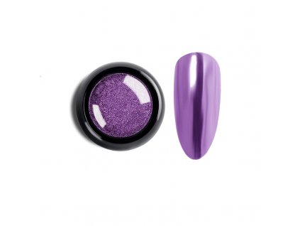 1030 cutenails lestici pigment chromatic mirror effect light violet