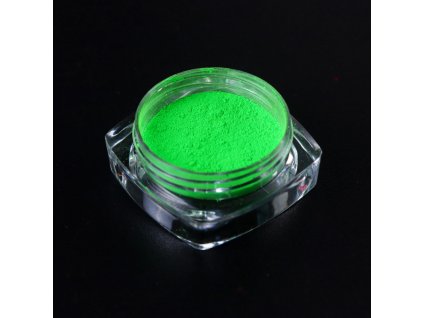1516 cutenails neonovy pigment zelena