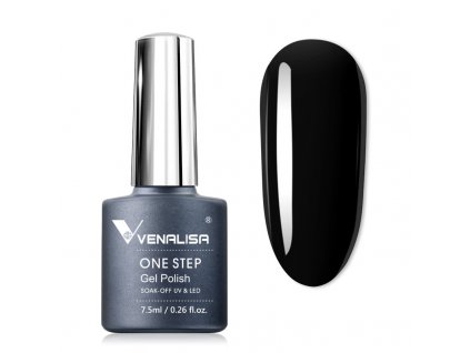 Venalisa: One Step gel - Black; 7,5 ml