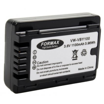 Batéria VW-VBY100 s kapacitou 1100 mAh pre fotoaparáty Panasonic