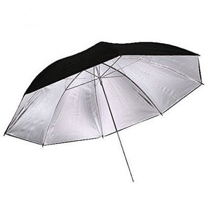 Štúdiový dáždnik strierno/čierny 83cm