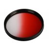 Prechodový filter pre objektív 72 mm - červený