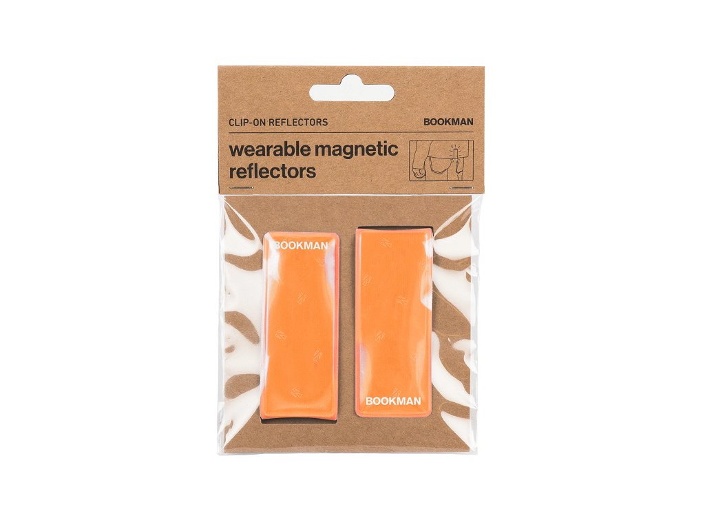 refleni paska bookman clip on reflectors orange