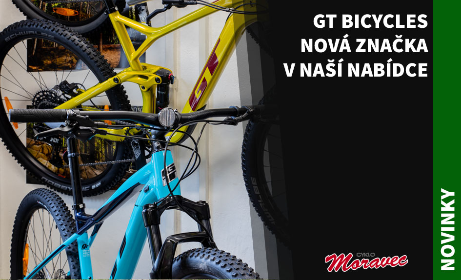 GT Bicycles - nová značka v naší nabídce