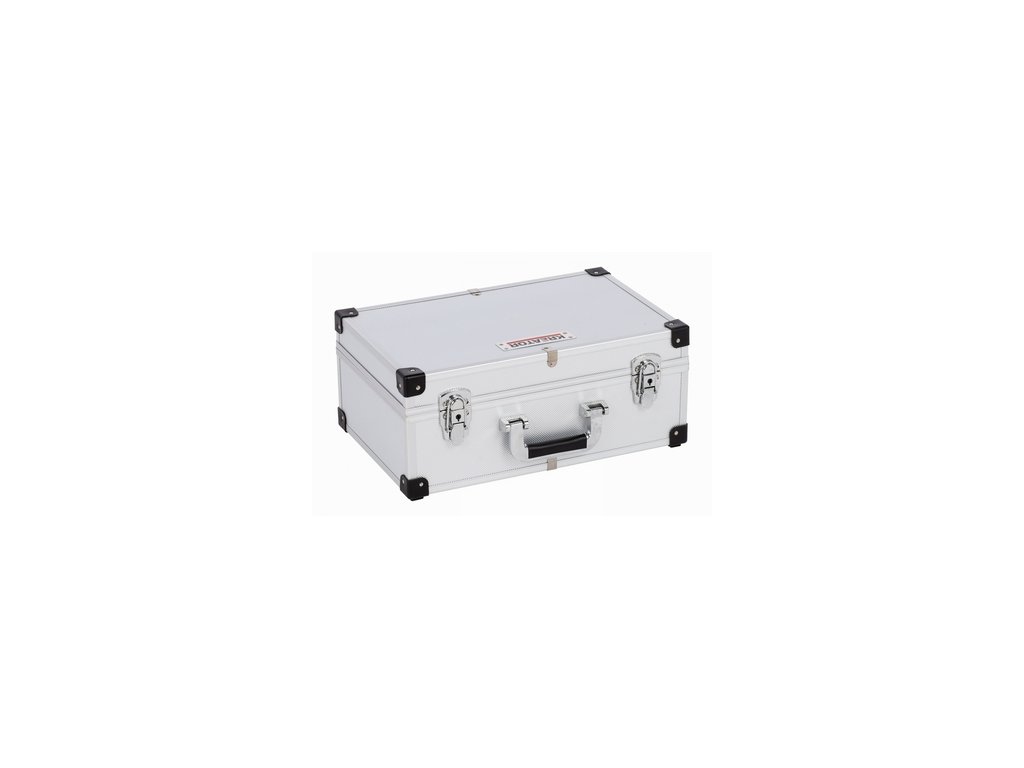 KRT640260S - Hliníkový kufr na 60CD stříbrný | czkoupelna