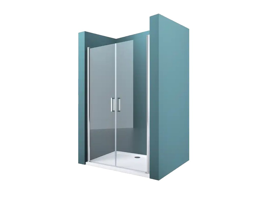 Trend 100 - sprchové dvoukřídlé dveře 97-101x185 cm | czkoupelna.cz