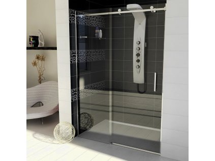 DRAGON sprchové dveře 1400mm, čiré sklo | czkoupelna.cz