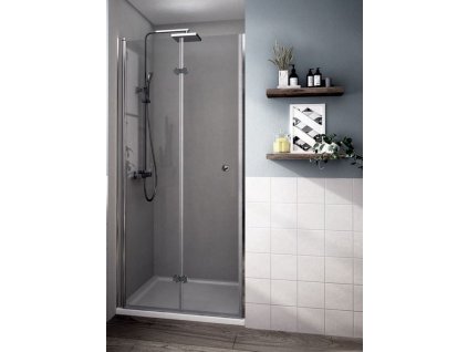 SMART 85 - zalamovací sprchové dveře do niky 81-86x185 cm | czkoupelna.cz