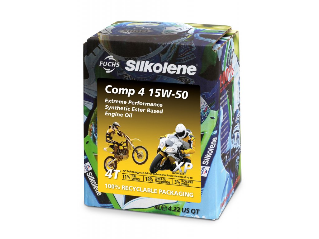 Motorový olej SILKOLENE 601450990 COMP 4 15W-50 - XP 4 l