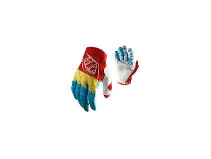 Rukavice Troy Lee Designs GP Glove Yelow/Blue