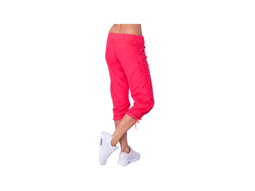 Ružové športové capri nohavice EB032