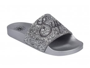 Style Style 7088 Silver Glitter Slides