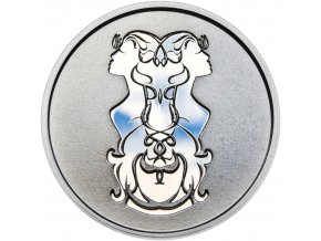 Znamení zvěrokruhu BLÍŽENCI - stříbrná medaile