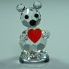 536 figurka medvidek srdce lux