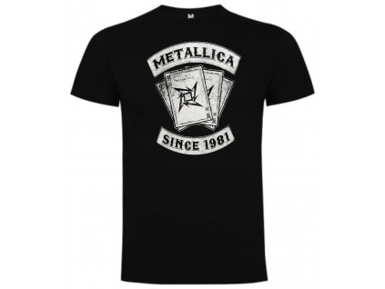 Tričko Metallica 1981