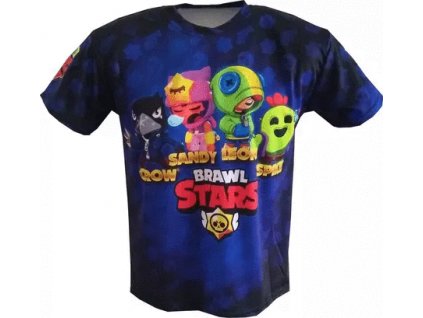 tričko Brawl Stars tmavomodré