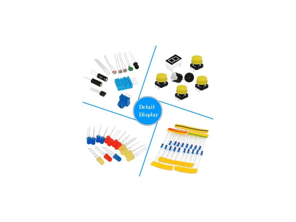 Keyestudio KS0070 Arduino Breadboard sada UNO R3 - DATRAM PRAHA