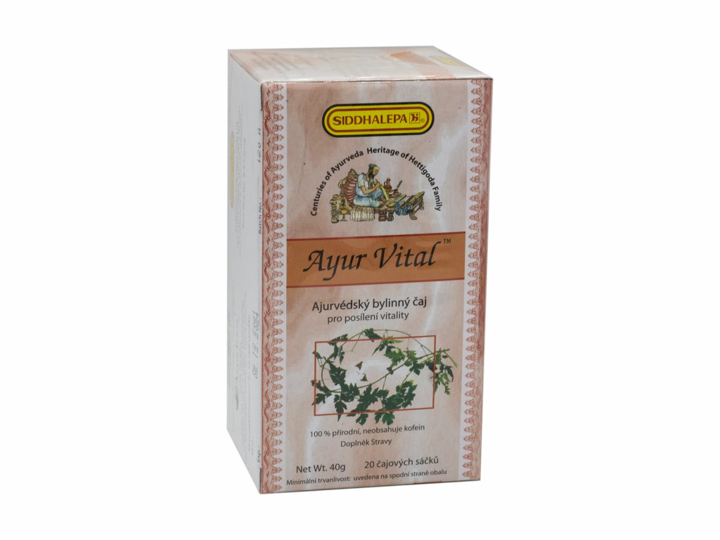 Ayur Vital čaj, 20 sáčků, Siddhalepa