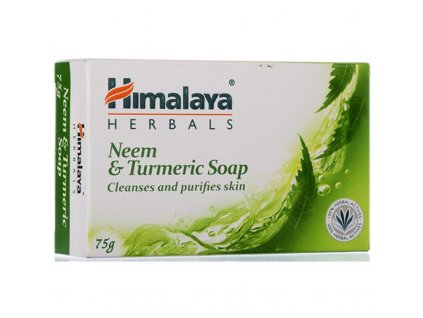 Mýdlo s neemem, citronem a kurkumou, 75 g, Himalaya
