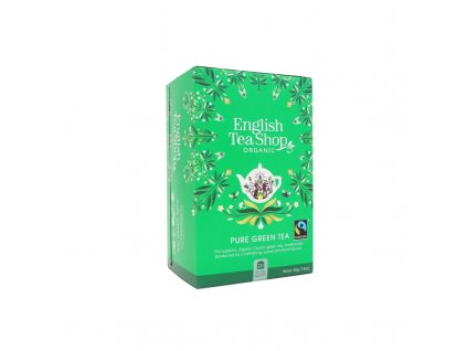 BIO Zelený čaj, 20 sáčků, English Tea Shop