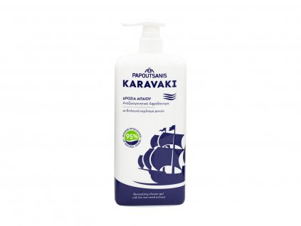Karavaki Sprchový gel egejský vánek, 750 ml