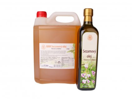 RAW Sezamový olej, 750 ml 5 l, Day Spa