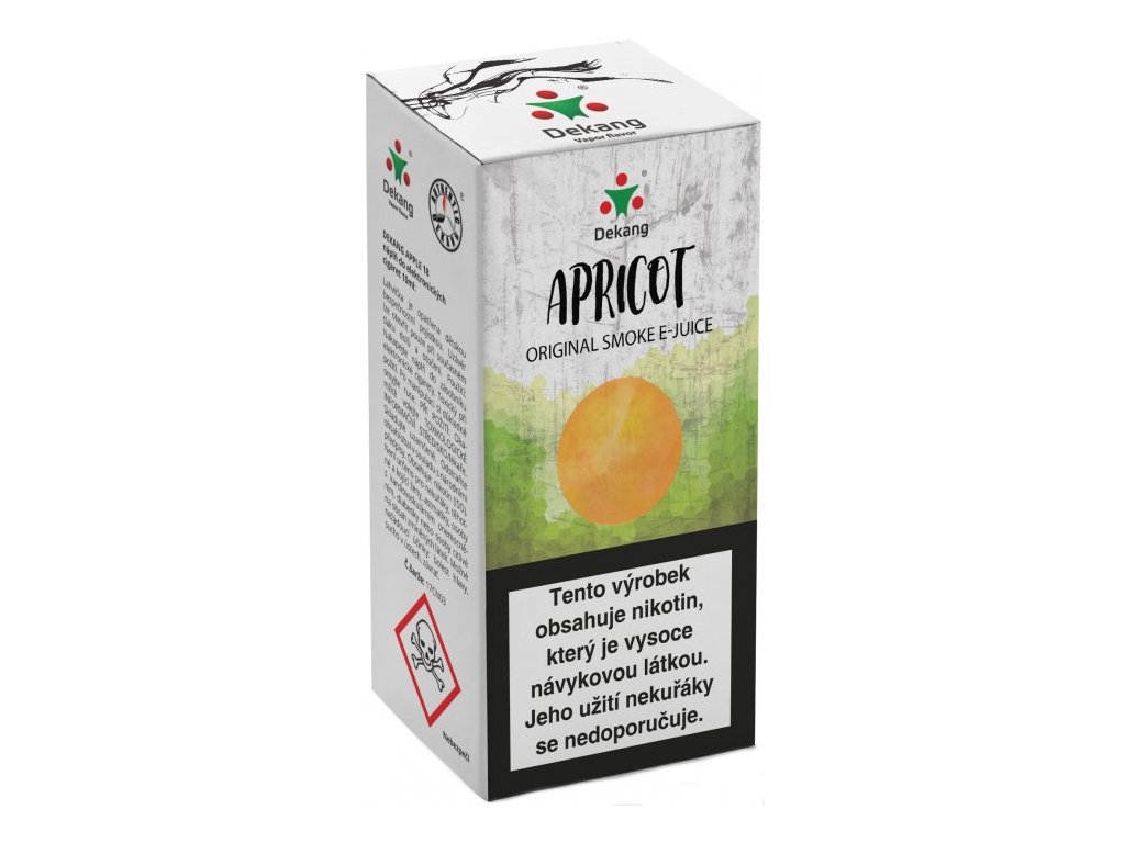 Liquid Dekang Apricot 10ml (Meruňka)