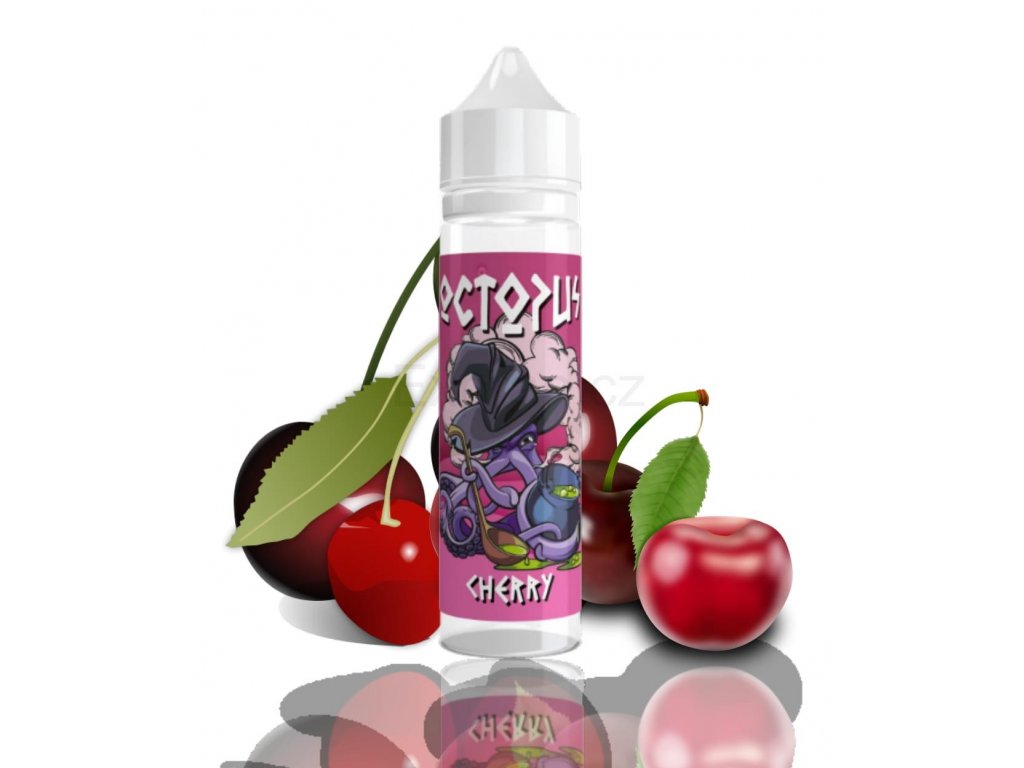 10 ml Octopus - Cherry (Shake & Vape)
