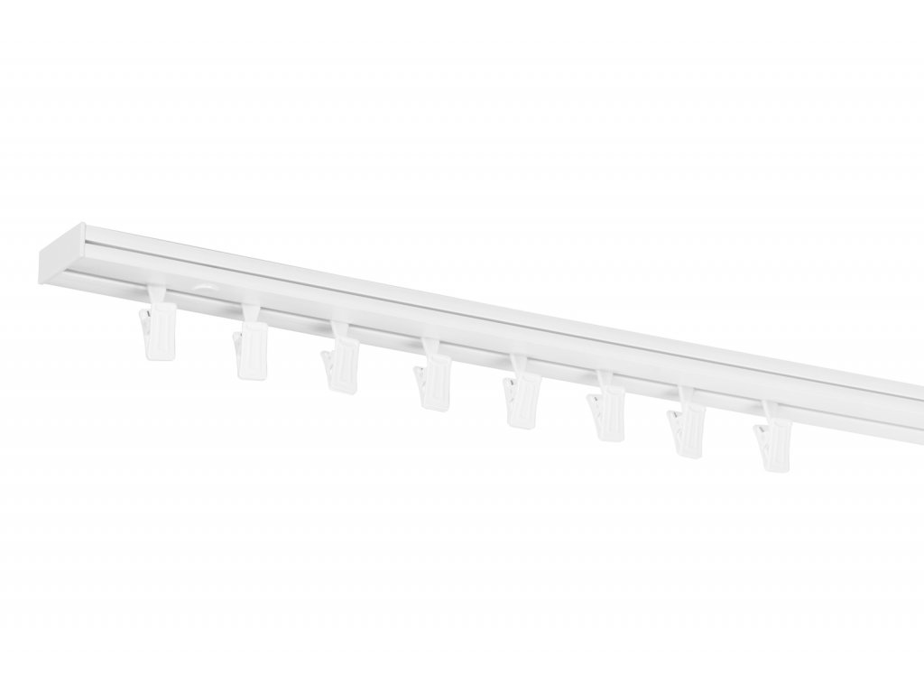 PVC stropná lišta jednoduchá biela