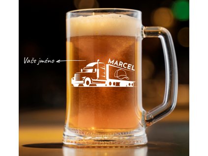 Pivní půllitr pro kamioňáka KAMION