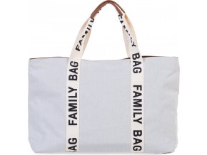 Childhome Cestovní taška Family Bag Canvas Off White