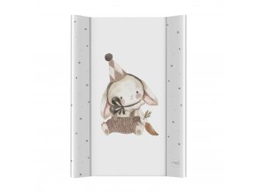 CEBA CEBA Podložka přebalovací 2-hranná s pevnou deskou (50x70) Ultra Light Clown Bunny