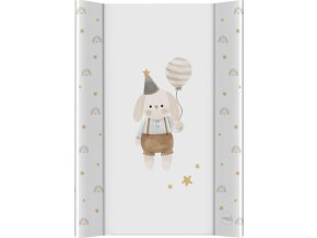 CEBA CEBA Podložka přebalovací 2-hranná s pevnou deskou (50x70) Ultra Light Birthday Bunny