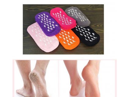 Hidratáló zokni száraz, repedezett sarokra és bőrkeményedésre