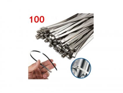 Legături metalice din oțel inoxidabil de calitate – 100 buc