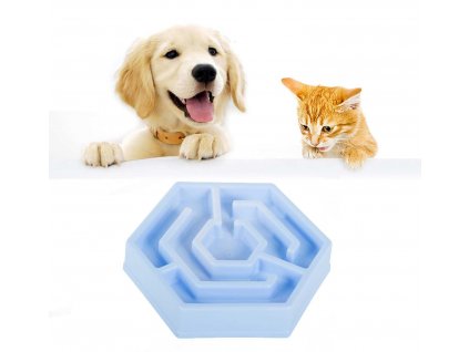 bol pentru câini și cuburi