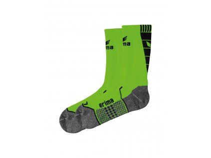 ERIMA tréningové ponožky bledá zelená čierna