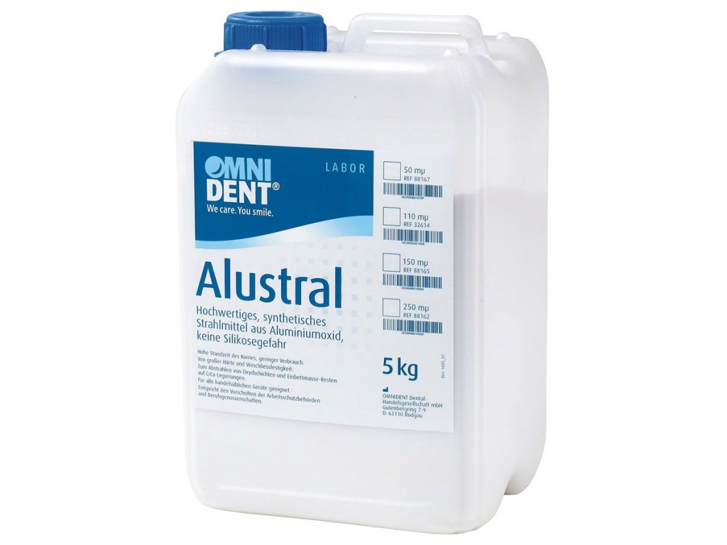 Alustral písek Al₂O₃ 250µm 5kg